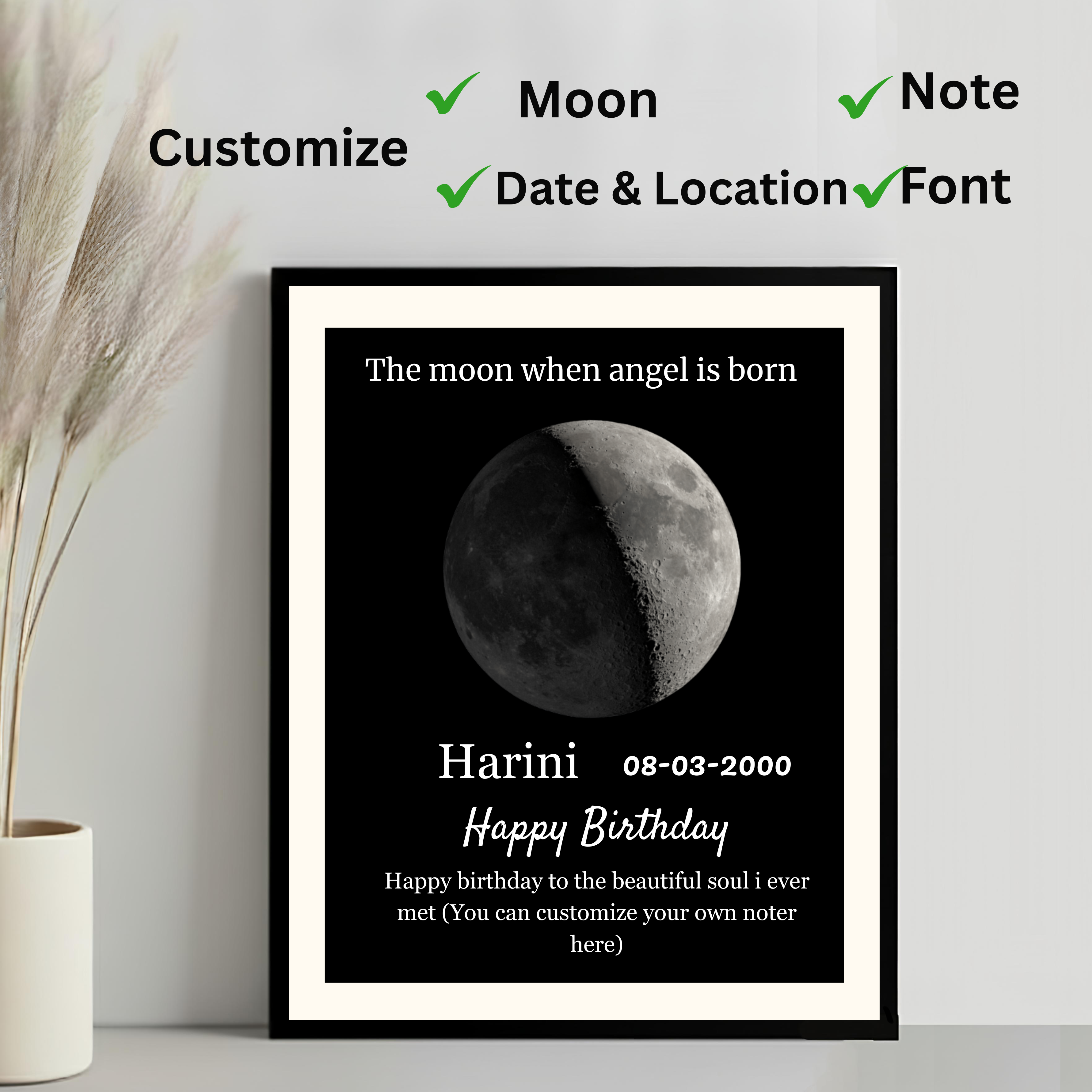 Personalize moon style 2 b